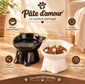 Gamelles surélevées pour chiens et chats – Pâte d’amour