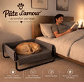 Lit surélevé pour chien – Confort & détente à la maison