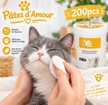 🐾 Lingettes nettoyantes Pâtes d’Amour – 200 pièces 🐾