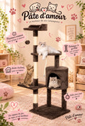 Arbre à Chat Multi-Niveaux Marron – Jeu & Repos 🐾