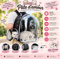 Sac à dos de transport pour chat et petit chien – Transparent et respirant